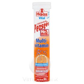 HAAS Pezsgőtabletta Limitált Multivit 80g