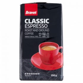 Bravos Espresso őrölt vak. kávé 250g /12/