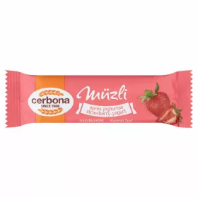 Cerbona szelet epres-joghurtos tejbev. 20g /20/