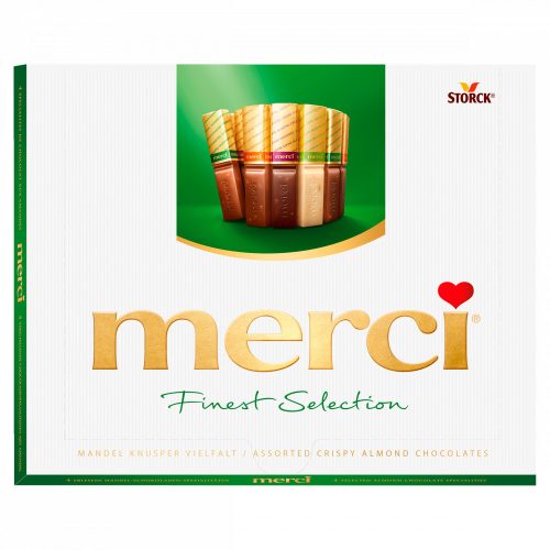 Merci Finest Selection 4 mandulás csokoládékülönlegesség 250 g