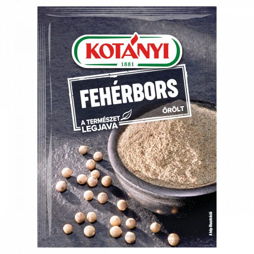 Kotányi fehérbors őrölt 20 g