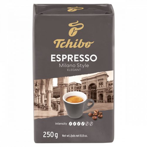 Tchibo Espresso Milano Style Elegant őrölt, pörkölt kávé 250 g