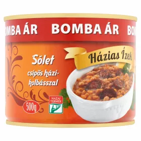 HÁZIAS ÍZEK SÓLET CSÍPŐS KOLBÁSZ 500G
