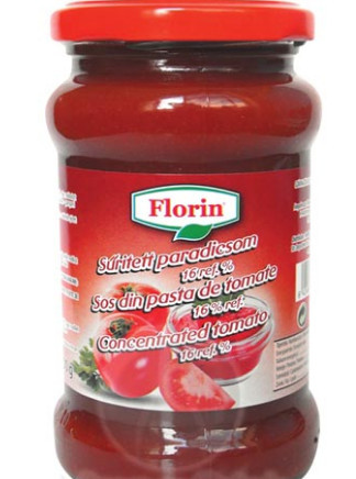 Florin Sűr.paradicsom 16% üv. 370ml/8/