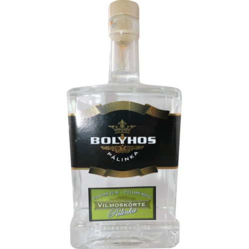 Bolyhos Vilmoskörte pálinka 0,5l 40%