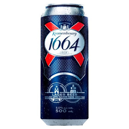 CARL Kronenbourg 1664 0,5l DOB /24/