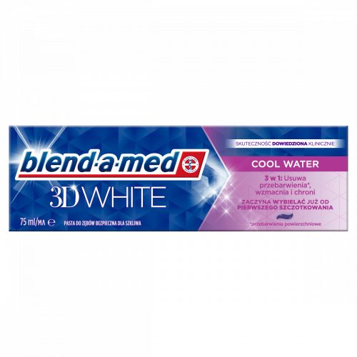 Blend-a-med 3D White Cool Water Fogkrém 75 ml