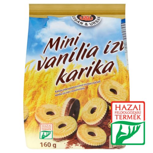 URBÁN MINI VANÍLIÁS KARIKA 160G