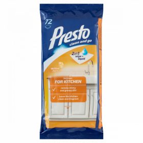 Presto clean konyhai törlőkendő 72db