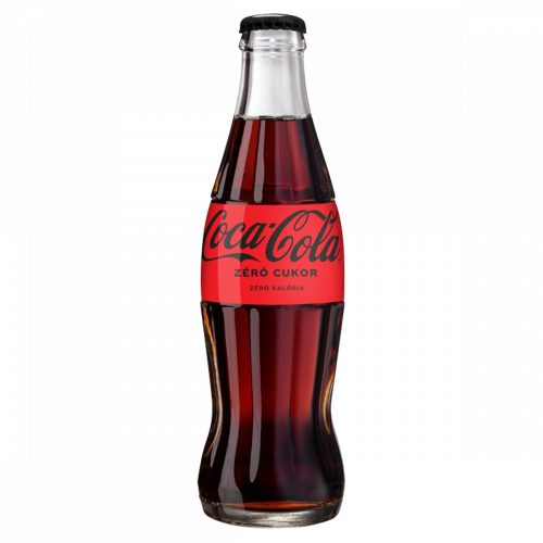 Coca-Cola Zero colaízű energiamentes szénsavas üdítőital édesítőszerekkel 250 ml