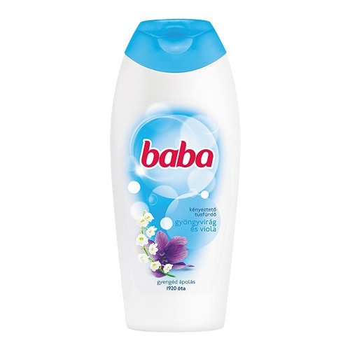 Baba tusfürdő 400ml Gyöngyvirág&Viola