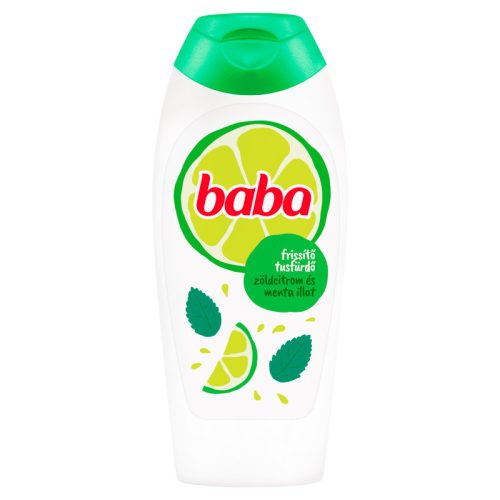 Baba tusfürdő 400ml Zöldcitrom