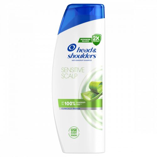 Head & Shoulders Sensitive Scalp korpa elleni sampon 400ml, napi használatra. Tiszta érzet