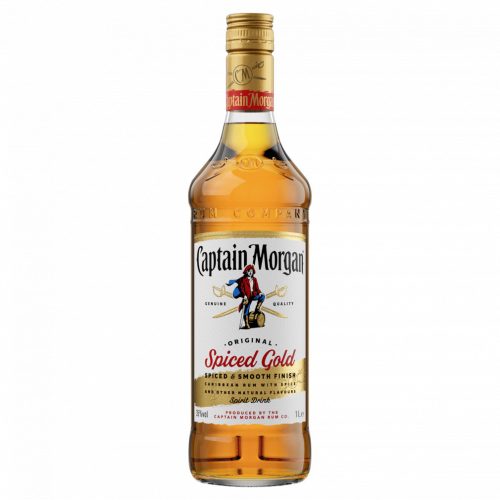 Captain Morgan Spiced Gold fűszeres jamaicai rumból készült szeszesital 35% 1 l