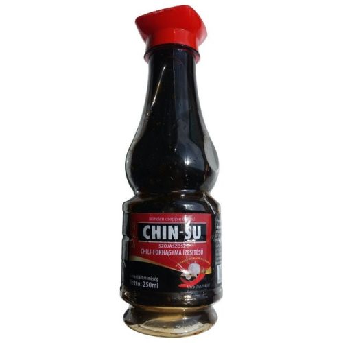 CHIN-SU SZÓJASZÓSZ CHILI-FOGHAGYMA ÍZ 250ML