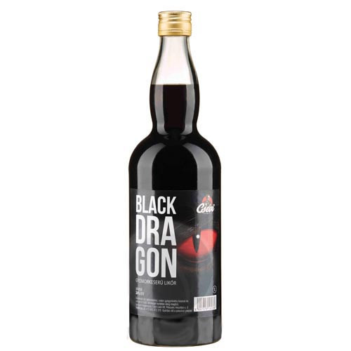 CSEVI Black Dragon Keserű Szeszesital 1l 34% vv. gy