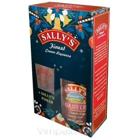 EUR Sally'S Csokis Krémlikőr 0,5l 15% dd. + pohár