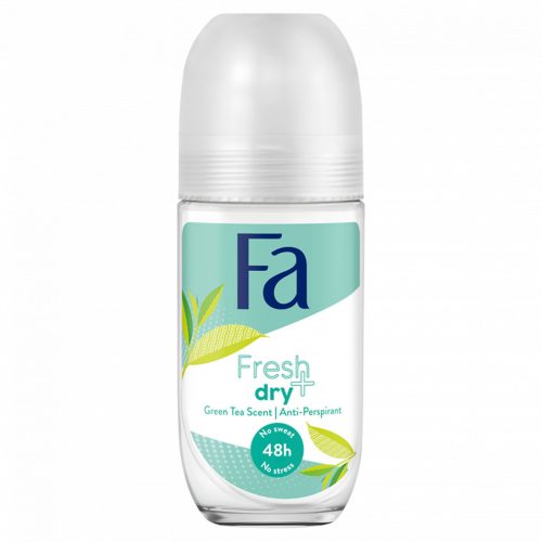 Fa izzadásgátló roll-on Fresh & Dry Green Tea 50 ml