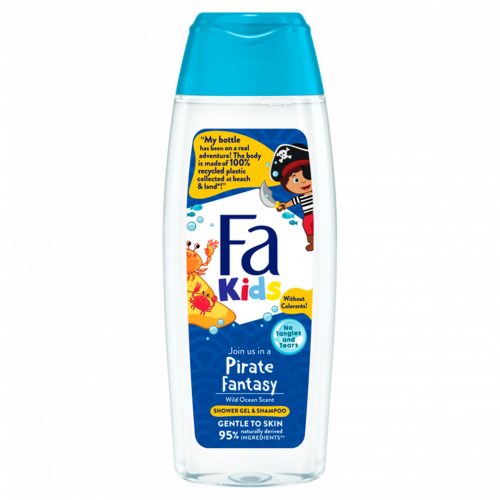 Fa Kids Pirate Fantasy tusfürdő és sampon a vad óceán illatával 250 ml