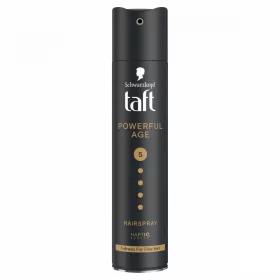 Taft Powerful Age hajlakk vékonyszálú hajra 250 ml