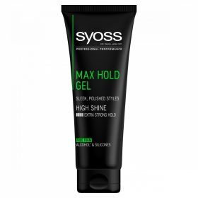 Syoss Max Hold maximális tartás hajformázó zselé 250 ml