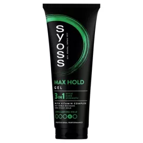   Syoss Max Hold maximális tartás hajformázó zselé 250 ml (4)