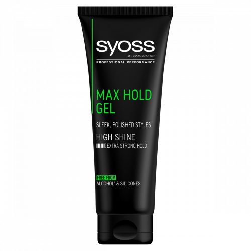 Syoss Max Hold maximális tartás hajformázó zselé 250 ml