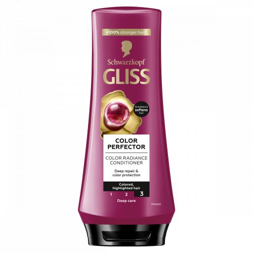 Gliss Color Perfector hajbalzsam hyaluronnal és vörösáfonya-kivonattal  200 ml