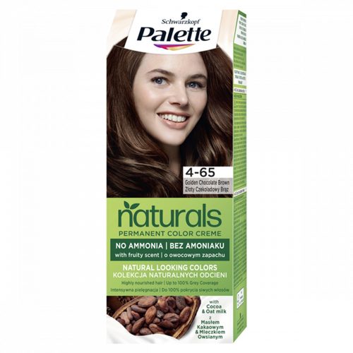 Schwarzkopf Palette Naturals tartós hajfesték 4-65 Arany csokoládébarna