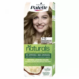   Schwarzkopf Palette Naturals tartós hajfesték 7-0 Középszőke