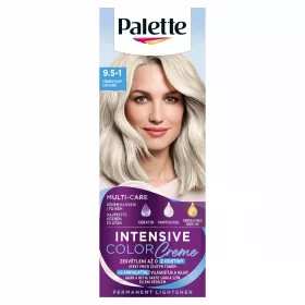   Palette Intensive Color Creme tartós hajfesték 9,5-1 ezüstszőke