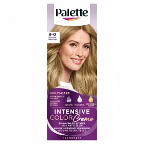   Palette Intensive Color Creme tartós hajfesték 8-0 Világosszőke