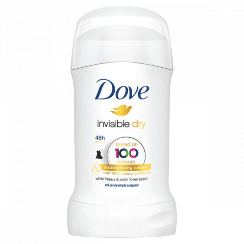 Dove Invisible Care White Freesia & Violet Flower Scent izzadásgátló stift 40 ml