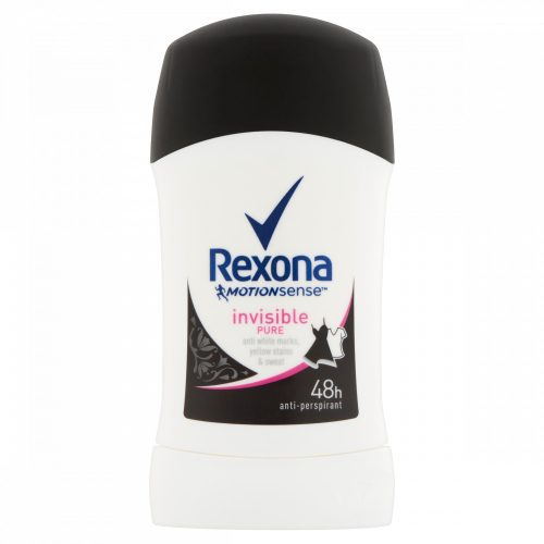 Rexona MotionSense Invisible Pure izzadásgátló stift 40 ml