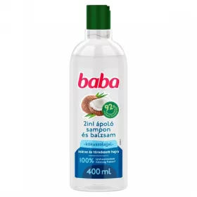   BABA Sampon és Balzsam 400ml 2in1 Száraz töredezett hajra kókuszolajjal