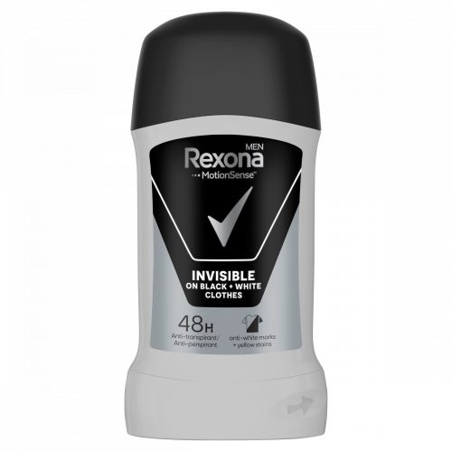 Rexona Men Invisible on Black + White Clothes izzadásgátló stift 50 ml 