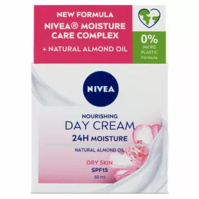   NIVEA tápláló nappali arckrém száraz, érzékeny bőrre SPF 15 50 ml