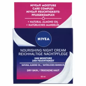 NIVEA tápláló éjszakai arckrém száraz bőrre 50 ml