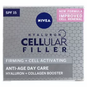   NIVEA Hyaluron Cellular Filler feszesítő nappali arckrém SPF 15 50 ml