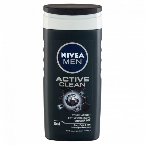 NIVEA MEN Active Clean tusfürdő 250 ml