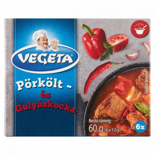 Vegeta pörkölt- és gulyáskocka 6 x 10 g (60 g)