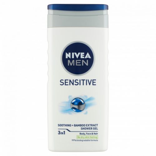 NIVEA MEN Sensitive tusfürdő 250 ml