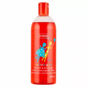   Ziaja Kids gyermek habfürdő és tusfürdő rágógumi illattal 500 ml
