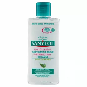   Sanytol fertőtlenítő kéztisztító zselé zöld tea 75 ml