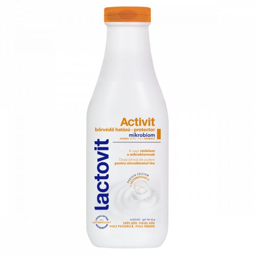 Lactovit Activit bőrvédő hatású tusfürdő normál bőrre 600 ml