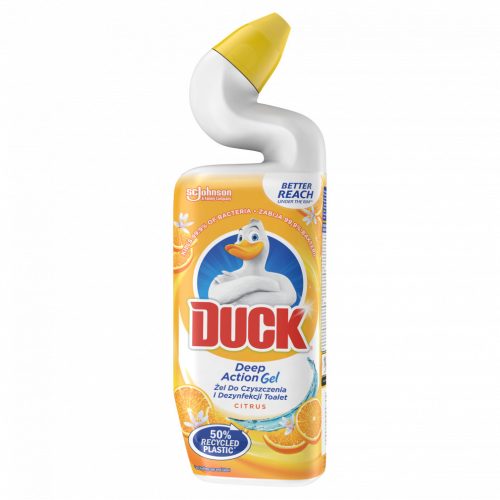 Duck Deep Action Gel WC-tisztító fertőtlenítő gél citrus illattal 750 ml