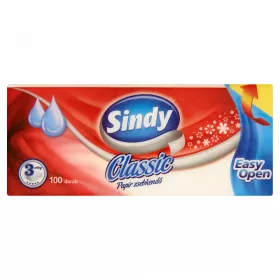 Sindy Classic papírzsebkendő 3 rétegű 100 db