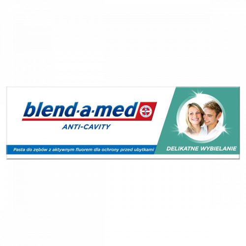 Blend-A-Med Anti-Cavity Gentle White Fogkrém, 75 ml