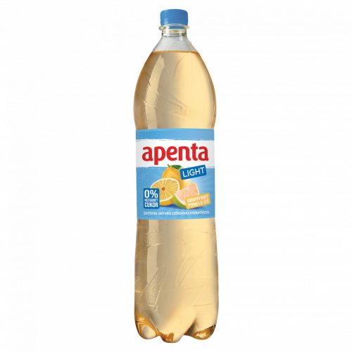 Apenta Light grapefruit-pomelo ízű üdítőital enyhén szénsavas ásványvízzel, édesítőszerekkel 1,5 l