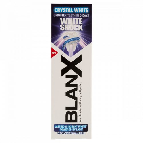 Blanx White Shock Crystal White fogkrém 75 ml